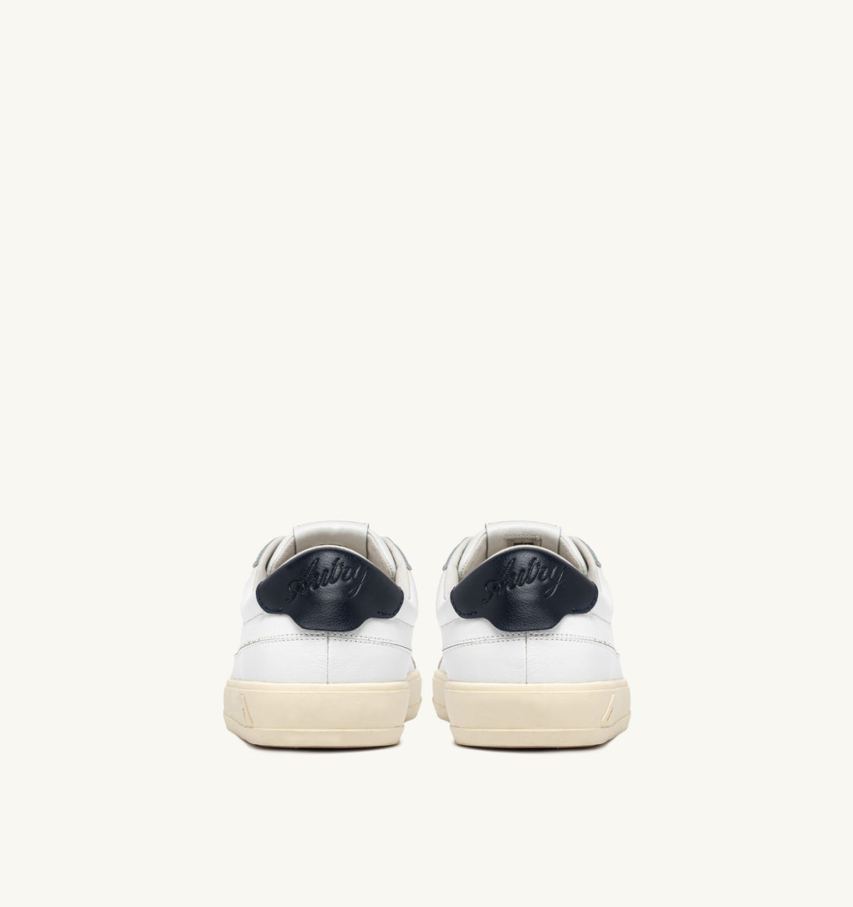 WINDSCAPE LOW SNEAKERS IN WHITE AND SPACE LEATHER - AUTRY Everyday