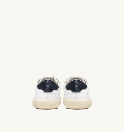 WINDSCAPE LOW SNEAKERS IN WHITE AND SPACE LEATHER - AUTRY Everyday