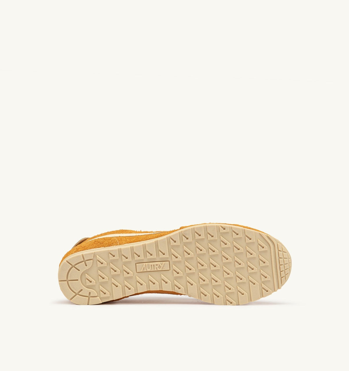 SNEAKERS WINDSPIN IN SUEDE AND LEATHER COLOR CADMIUM AND RUTABAGA - AUTRY Everyday