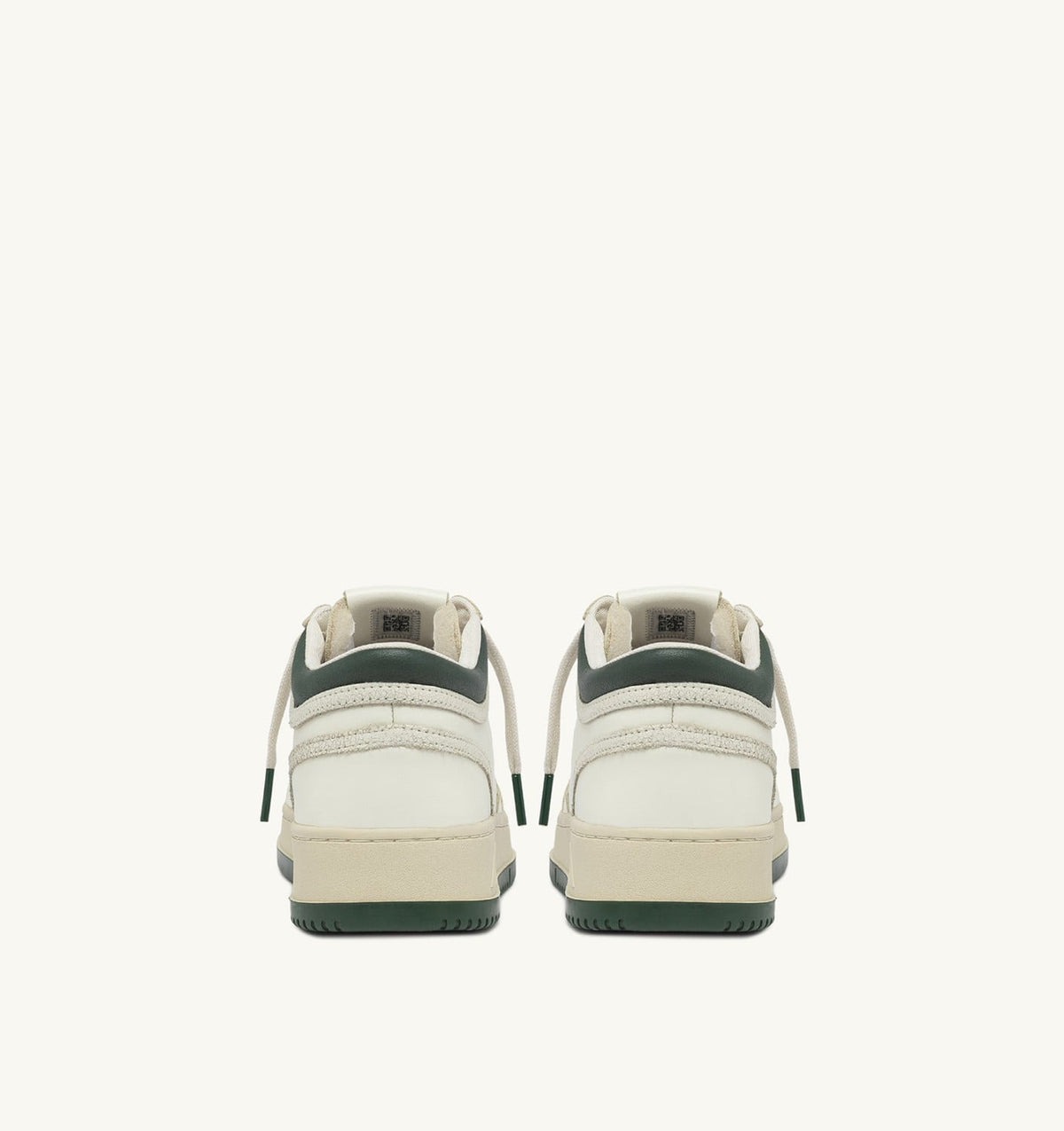 MED-WAY SNEAKERS IN LEATHER COLOR MARSHMALLOW AND MOUNTAIN - AUTRY Value