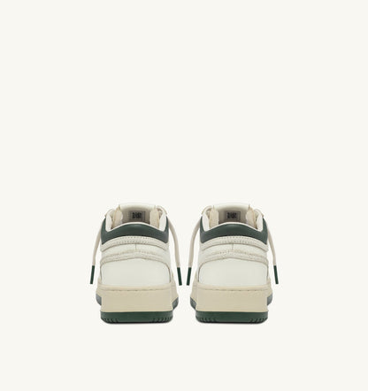 MED-WAY SNEAKERS IN LEATHER COLOR MARSHMALLOW AND MOUNTAIN - AUTRY Value