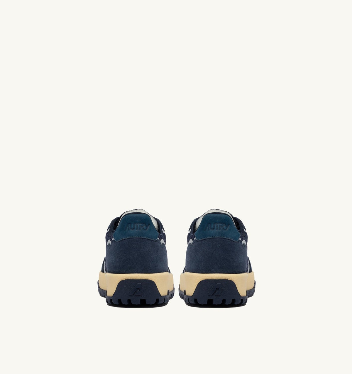 WILDPACE LOW SNEAKERS IN BLUETTE DRAGON MESH AND SUEDE - AUTRY Classic