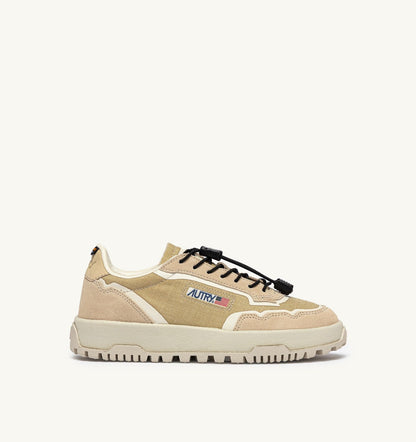 WILDPACE LOW SNEAKERS IN BOULDUR CORDURA AND SUEDE - AUTRY Quality