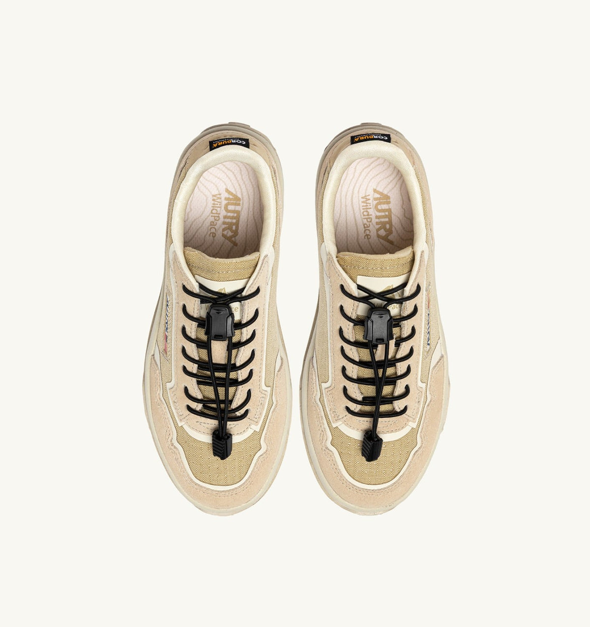 WILDPACE LOW SNEAKERS IN BOULDUR CORDURA AND SUEDE - AUTRY Quality