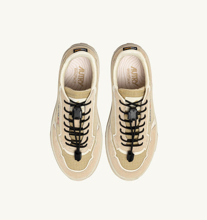 WILDPACE LOW SNEAKERS IN BOULDUR CORDURA AND SUEDE - AUTRY Quality
