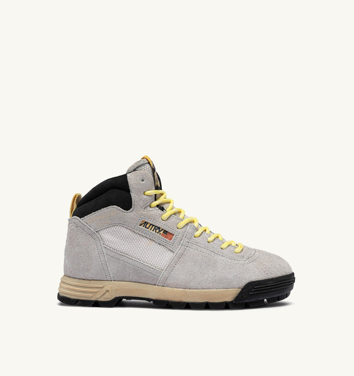 MALGA COURMAYEUR IN ICE AND LEMON DROP SUEDE - AUTRY Everyday