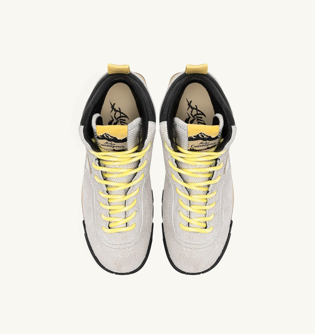 MALGA COURMAYEUR IN ICE AND LEMON DROP SUEDE - AUTRY Everyday