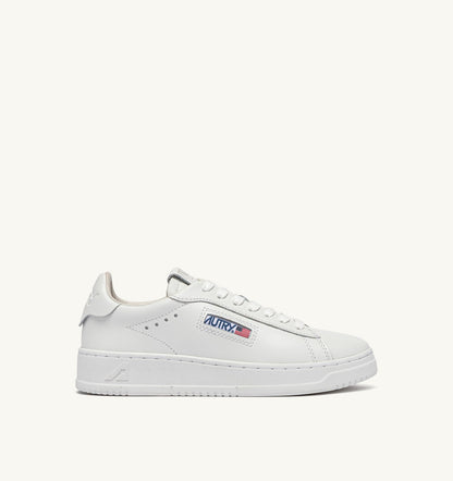 DALLAS LOW SNEAKERS IN WHITE LEATHER - AUTRY Great Value