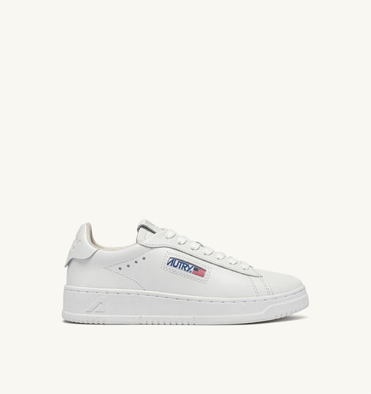 DALLAS LOW SNEAKERS IN WHITE LEATHER - AUTRY Great Value