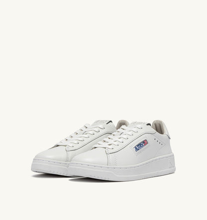 DALLAS LOW SNEAKERS IN WHITE LEATHER - AUTRY Great Value