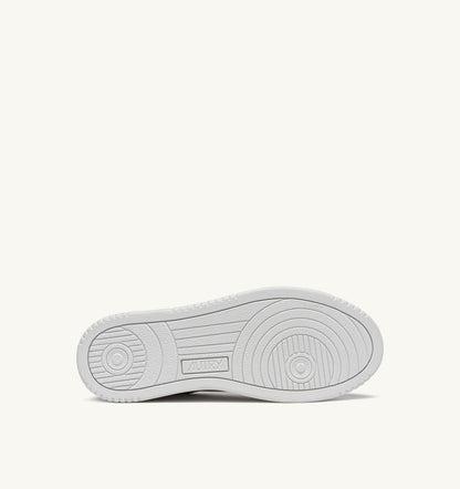 DALLAS LOW SNEAKERS IN WHITE LEATHER - AUTRY Great Value