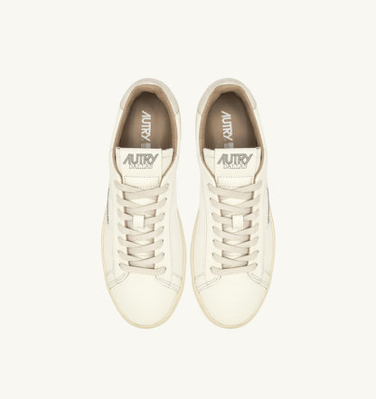 DALLAS LOW SNEAKERS IN WHITE LEATHER - AUTRY Latest