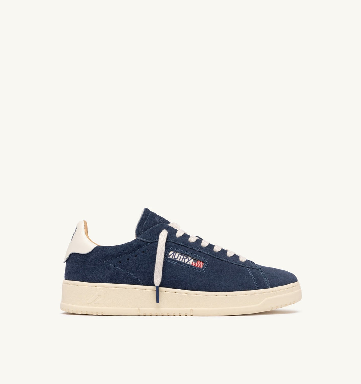 DALLAS LOW SNEAKERS IN BLUETTE SUEDE - AUTRY Quality