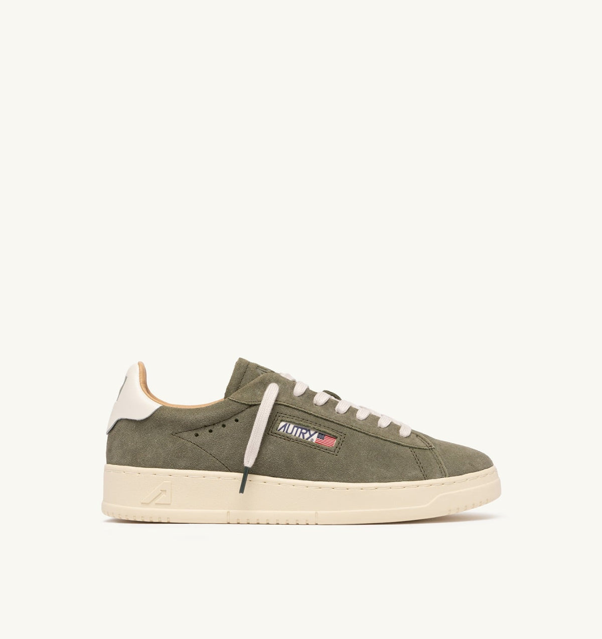 DALLAS LOW SNEAKERS IN SMOKED GREEN SUEDE - AUTRY Essential