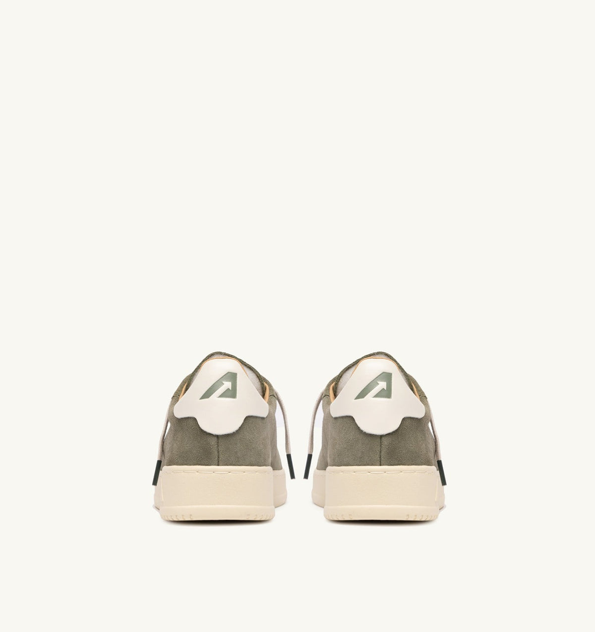 DALLAS LOW SNEAKERS IN SMOKED GREEN SUEDE - AUTRY Essential
