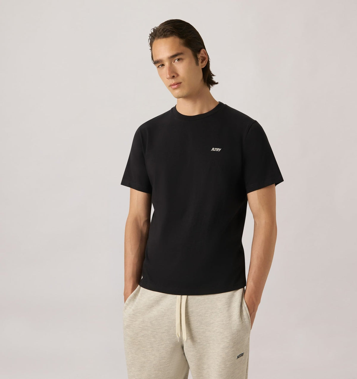 T-SHIRT WITH EMBROIDERED LOGO FOR MAN - AUTRY Everyday