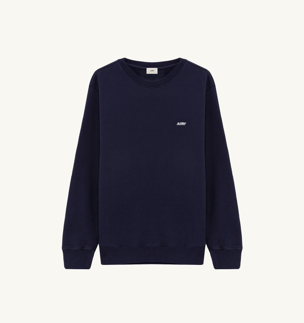 EMBROIDERED LOGO CREWNECK SWEATSHIRT MAN - AUTRY Value