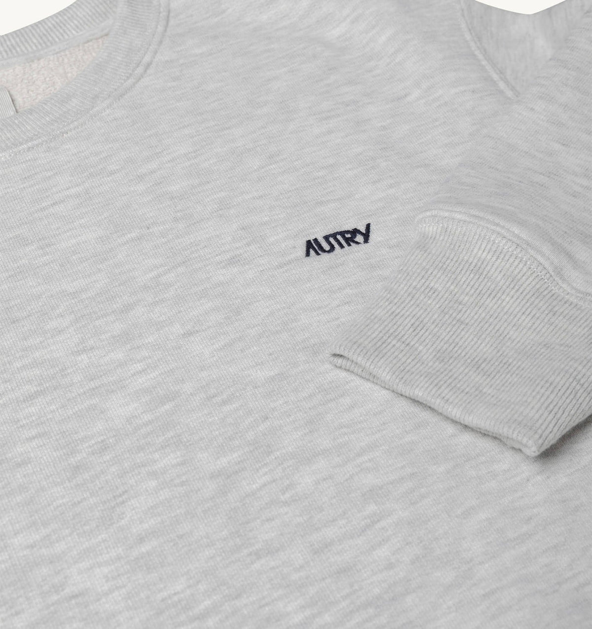 EMBROIDERED LOGO CREWNECK SWEATSHIRT MAN - AUTRY Latest
