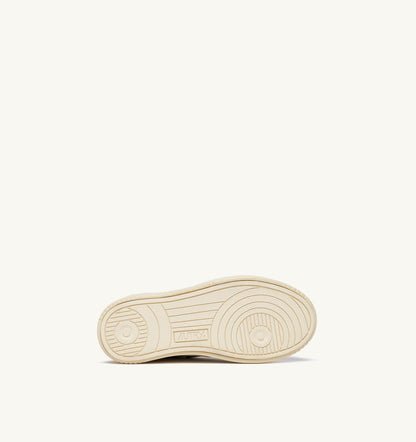 MEDALIST KIDSTRIPES LOW SNEAKERS IN WHITE LEATHER - AUTRY Value