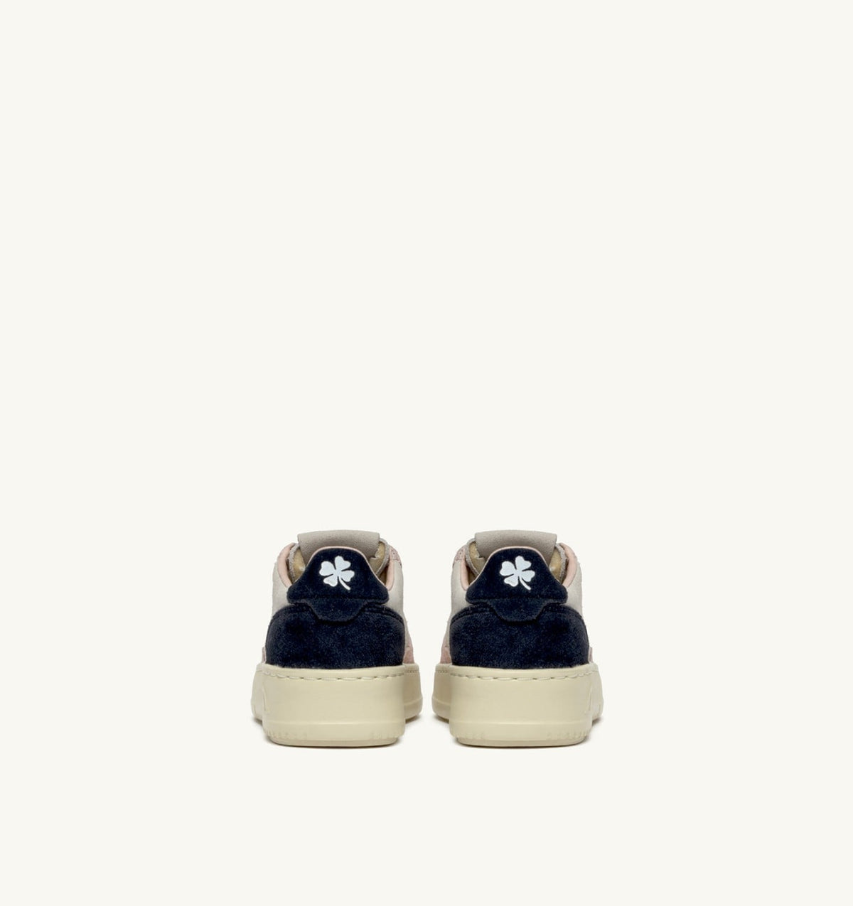 MEDALIST KIDS LOW SNEAKERS IN SUEDE COLOR ATLANTIC WHITE AND ROSEMARY - AUTRY Everyday