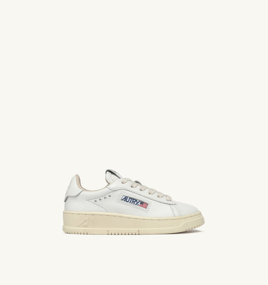 DALLAS KIDS LOW SNEAKERS IN WHITE LEATHER - AUTRY Latest