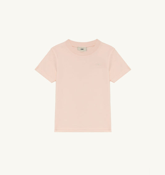 T-SHIRT WITH EMBROIDERED AUTRY LOGO KIDS - AUTRY Essential