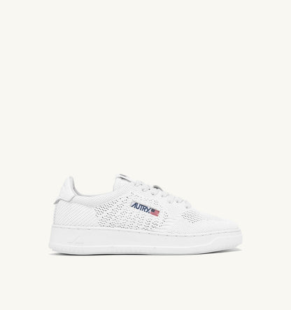MEDALIST EASEKNIT LOW SNEAKERS IN WHITE KNIT - AUTRY Latest