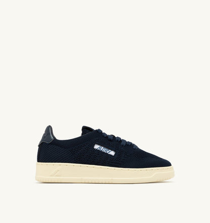 MEDALIST EASEKNIT LOW SNEAKERS IN SPACE BLUE KNIT - AUTRY Latest