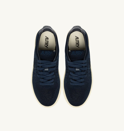 MEDALIST EASEKNIT LOW SNEAKERS IN SPACE BLUE KNIT - AUTRY Latest
