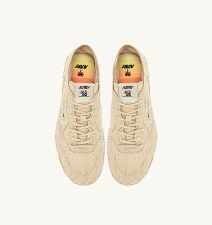 SANDY ESPADRILLES IN IVORY CANVAS - AUTRY Essential