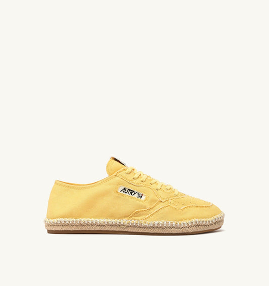 SANDY ESPADRILLES IN PASTEL YELLOW CANVAS - AUTRY Everyday