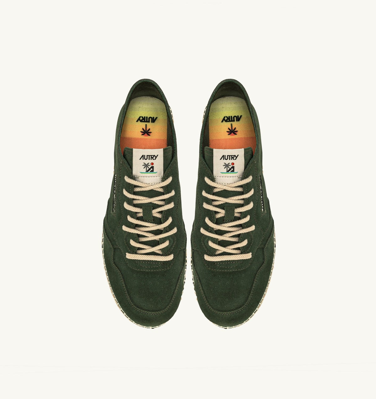 SANDY ESPADRILLES IN MOSS SUEDE - AUTRY Latest