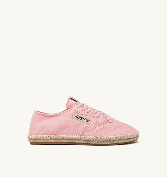 SANDY ESPADRILLES IN PINK CANVAS - AUTRY Classic