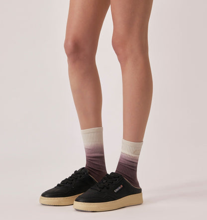 MEDALIST MULE SNEAKERS IN NAPA LEATHER COLOR BLACK - AUTRY Classic