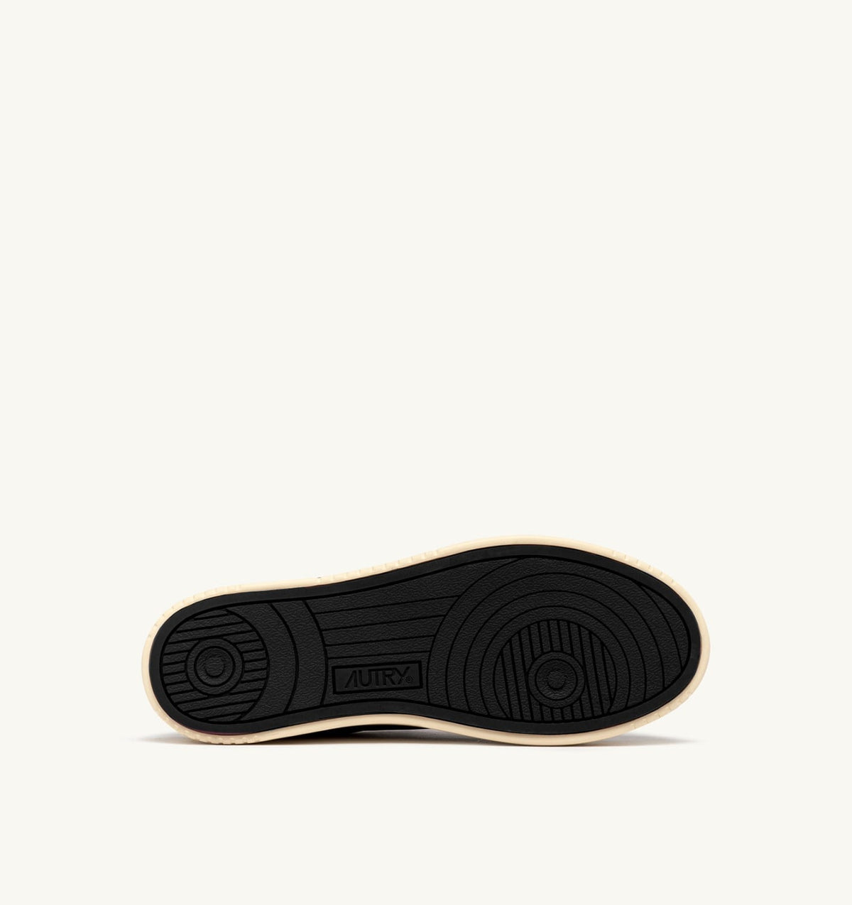 MEDALIST MULE SNEAKERS IN NAPA LEATHER COLOR BLACK - AUTRY Classic