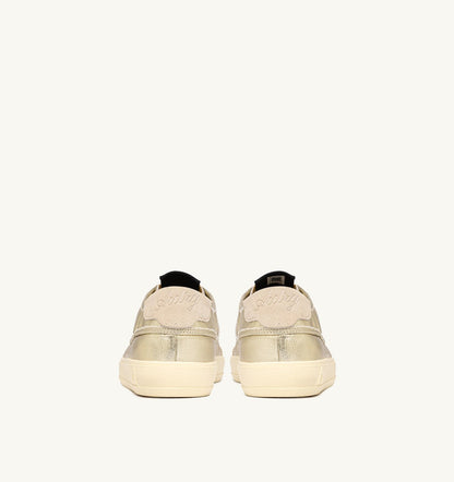 WINDSCAPE LOW SNEAKERS IN PLATINUM CANVAS - AUTRY Quality