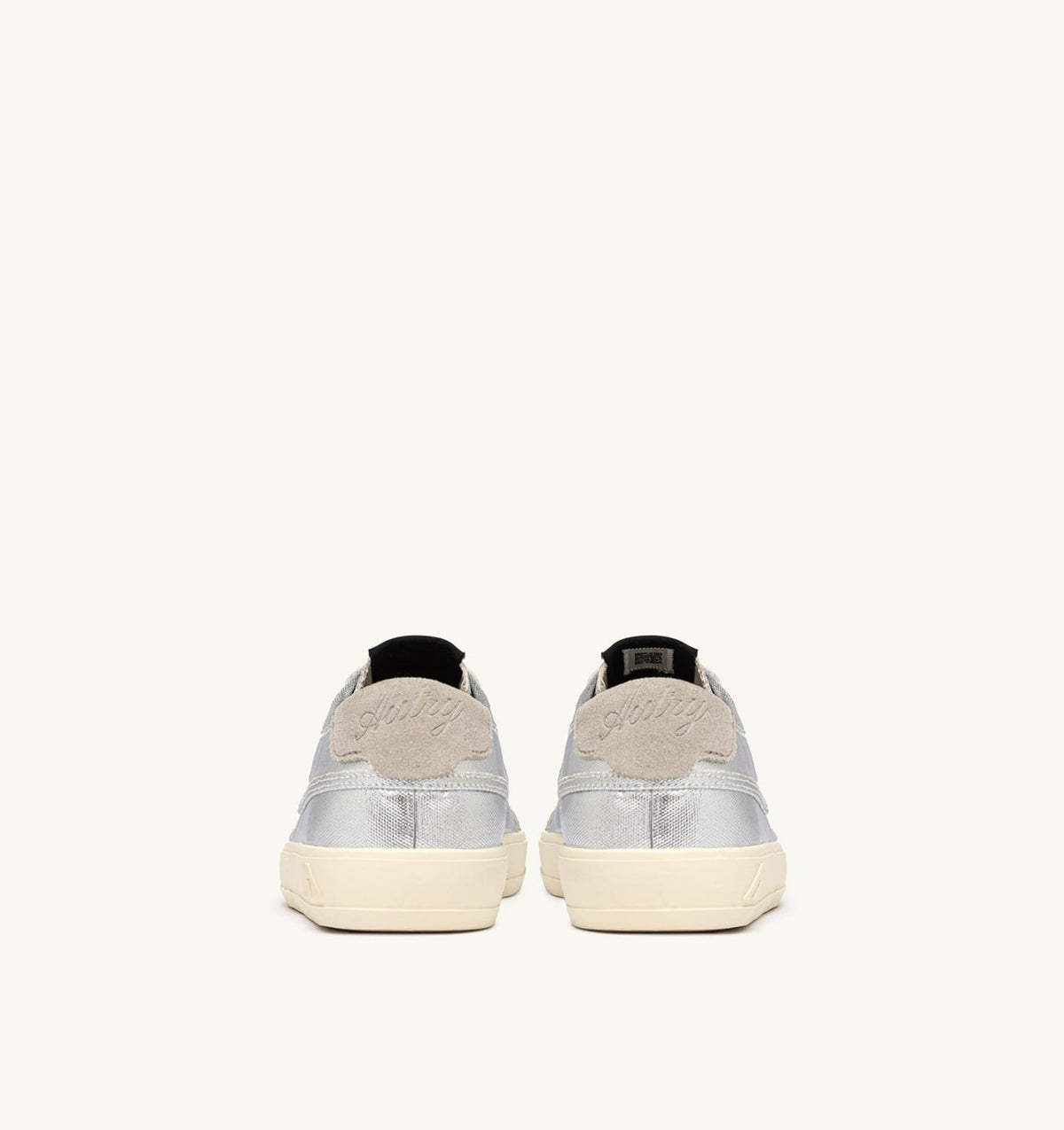 WINDSCAPE LOW SNEAKERS IN SILVER CANVAS - AUTRY Classic