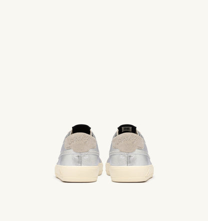 WINDSCAPE LOW SNEAKERS IN SILVER CANVAS - AUTRY Classic