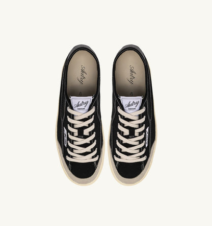 WINDSCAPE LOW SNEAKERS IN BLACK CANVAS - AUTRY Great Value