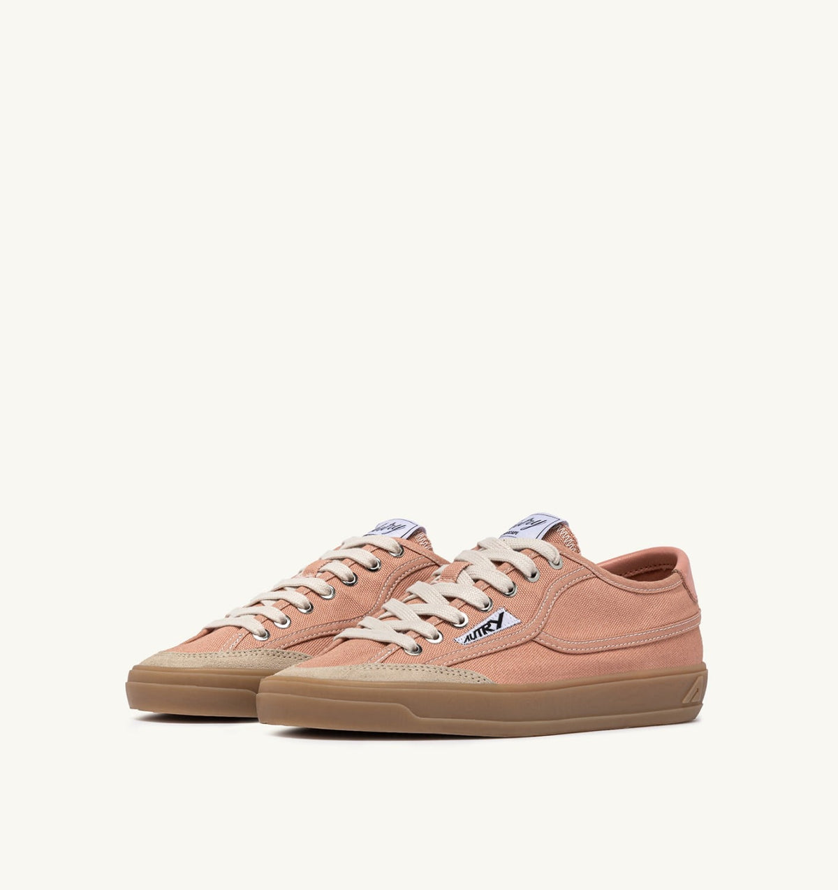 WINDSCAPE LOW SNEAKERS IN CLAY CANVAS - AUTRY Latest