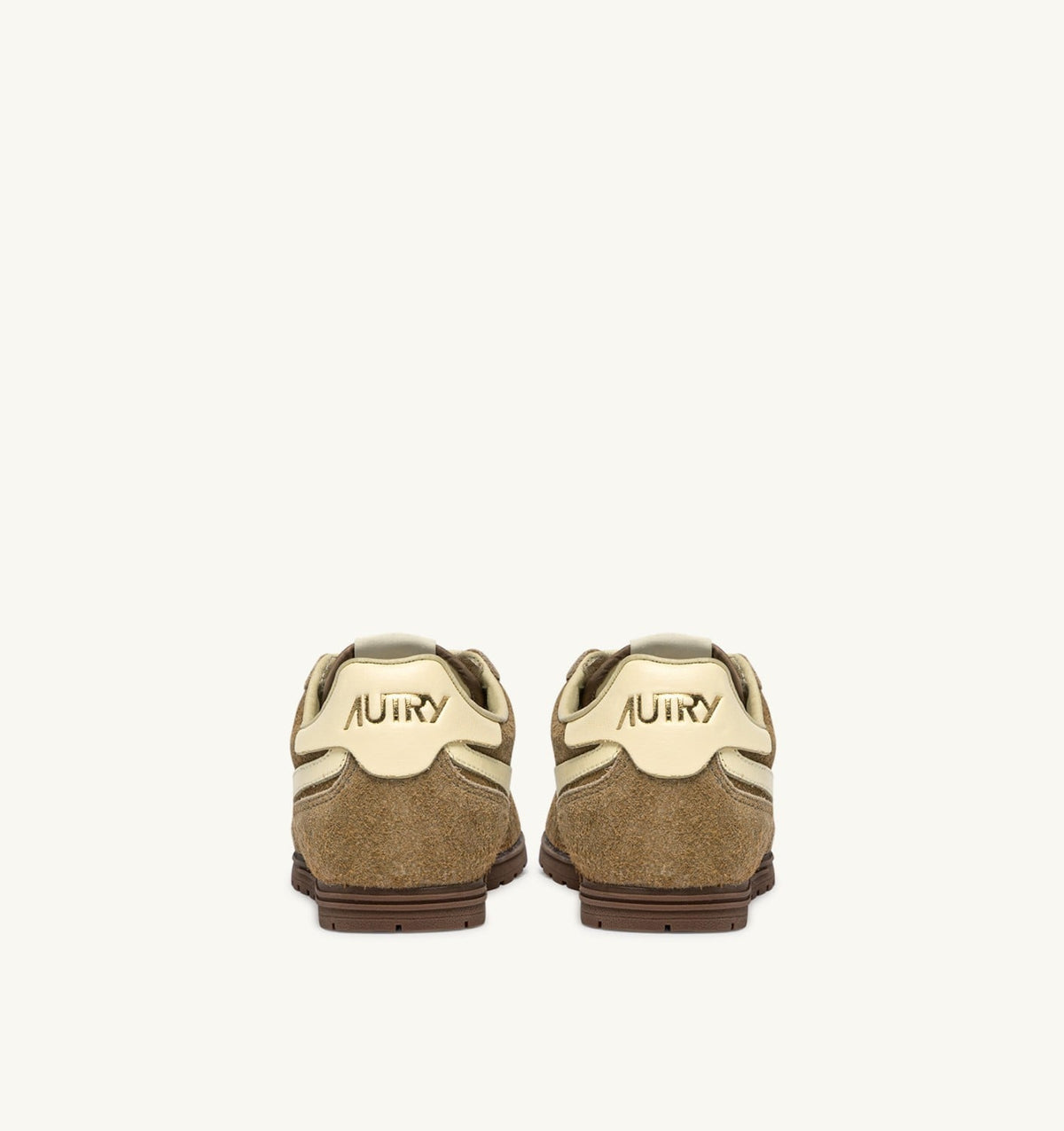 WINDSPIN SNEAKERS IN COURO AND RUTABAGA SUEDE AND LEATHER - AUTRY Latest