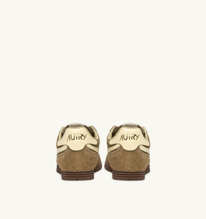 WINDSPIN SNEAKERS IN COURO AND RUTABAGA SUEDE AND LEATHER - AUTRY Latest
