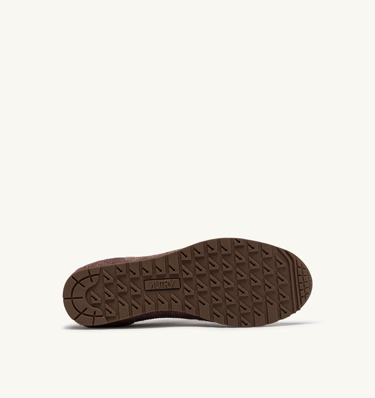 WINDSPIN SNEAKERS IN CHIANTI AND RUTABAGA SUEDE AND LEATHER - AUTRY Quality