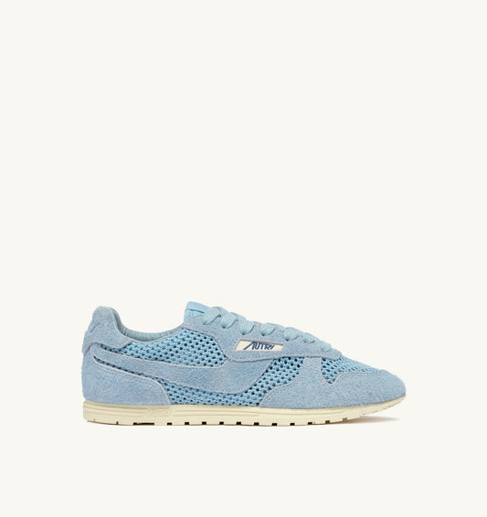 WINDSPIN SNEAKERS IN PORTOFINO MESH AND SUEDE - AUTRY Latest