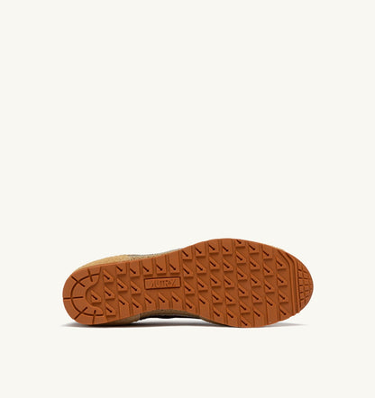 WINDSPIN SNEAKERS IN TRENCH LEOPARD AND BLACK MESH AND SUEDE - AUTRY Value