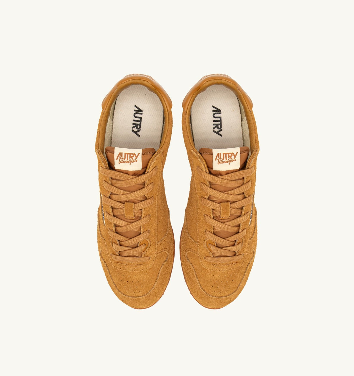SNEAKERS WINDSPIN IN DEER SUEDE - AUTRY Latest