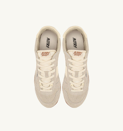 SNEAKERS WINDSPIN IN SUEDE AND LEATHER COLOR WIFE AND RUTABAGA - AUTRY Classic