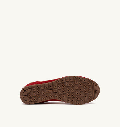 SNEAKERS WINDSPIN IN SUEDE AND LEATHER COLOR RUBY AND RUTABAGA - AUTRY Everyday