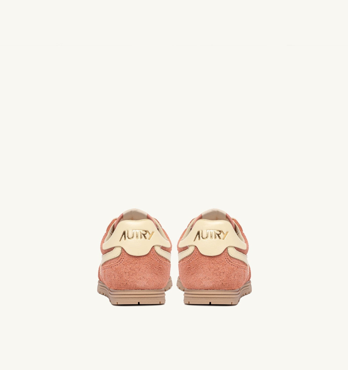 SNEAKERS WINDSPIN IN SUEDE AND LEATHER COLOR DAMASK AND RUTABAGA - AUTRY Value