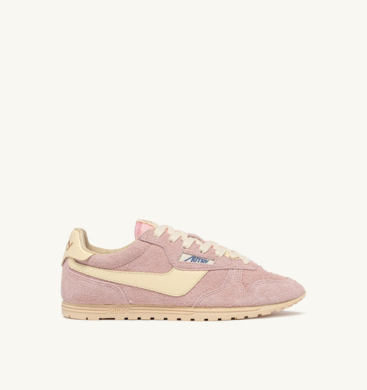 SNEAKERS WINDSPIN IN SUEDE AND LEATHER COLOR ROSEMARY AND RUTABAGA - AUTRY Great Value